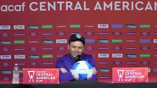 Conferencia de prensa con Javier López tras la derrota de Antigua ante Alajuelense [upl. by Aroon]