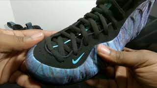 FIRST LOOK NIKE AIR FOAMPOSITE ONE quotABALONEquot RETAIL REVIEW [upl. by Guod625]