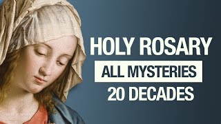 Rosary All Mysteries 20 Decades [upl. by Reiche104]