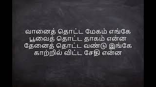 Oh Ponmanguyil Song Tamil Lyrics  SPB Hits [upl. by Luehrmann836]