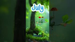 🎈Months of the Year Song for Kids💪 ✅Learning Song🎵month kidslearningsongs preschoollearning [upl. by Nevart]