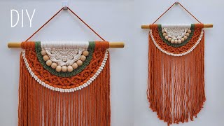 ✅DIY TAPIZ de MACRAME paso a paso  DIY Macrame Wall Hanging Step by Step Tutorial [upl. by Otreblon]