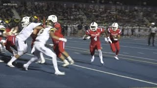 HSFB Week 4 Highlights  Folsom rolls Oak Ridge Pitman shuts out Summerville [upl. by Alitta]