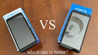 Alcatel 1 Plus vs Alcatel 1b  quick comparison [upl. by Eimmelc961]