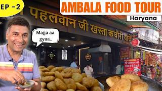 EP  2 Ambala Food Tour Haryana  Ambala places to eat  Science Equipments Ambala Cloth Market [upl. by Nosreve410]