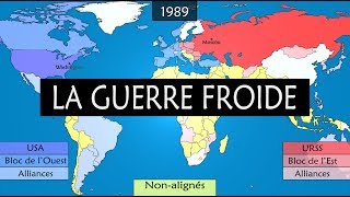 La Guerre Froide  Résumé sur cartes [upl. by Emeline]