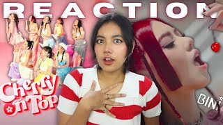 Reaction BINI  Cherry On Top Official Music Video [upl. by Scoles785]