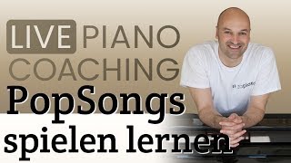 Wie Spiele ich PopSongs am Klavier  Zapiano®Methode  Live Piano Coaching mit Sven Haefliger [upl. by Barde807]