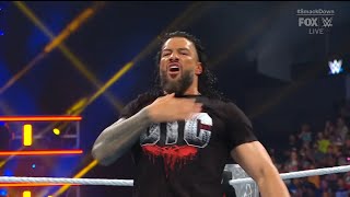 Roman Reigns Attacks Solo Sikoa Returns  WWE SmackDown 892024 [upl. by Mendoza898]