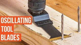 7 Best Oscillating Tool Blades [upl. by Meli287]