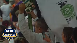 Atletico Nacional packed their stadium to honor Chapecoense [upl. by Assilam]