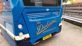 Delaine Buses Running Day New Alexander Dennis Enviro 200MMC AD23 DBL175 Walkaround 220423 [upl. by Vtarj]