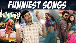 எப்படிப்பட்ட வரிகள்😱 I Found The Funniest Songs🤣 Tamil Telugu Remake Songs  Chuttamalle  Devara [upl. by Anits]