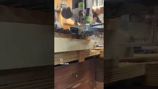 Zinken mit der Oberfräse herstellen carpentry woodworking sawstop festool [upl. by Mori]