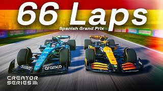 66 Laps of Spain  F1 24 Creator Series S7 100 Race [upl. by Adehsor195]