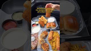 SECRETLY EATING IN THE CAR shorts viral mukbang [upl. by Tnilc]