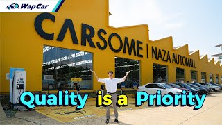 Buying a Quality PreOwned Car Choose CARSOME Certified  WapCar [upl. by Nytsirt]