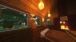 Minecraft Relaxing Music Box 10 Hours Rain  Visuals [upl. by Narak]