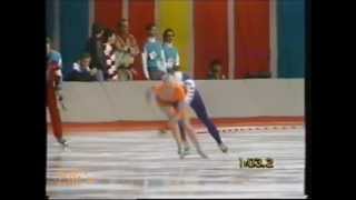 Winter Olympic Games Calgary 1988  1000 m Bader  Haringa [upl. by Deva]