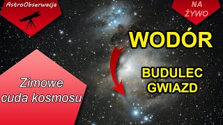 🔭 Cuda kosmosu zimowego nieba Obserwujemy piękne mgławice oraz Jowisza Kosmos na żywo LIVE 183 [upl. by Ellednahc]