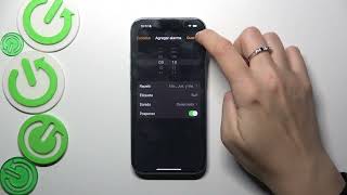 Cómo Poner Alarmas en iPhone 16  Despertador [upl. by Ynafit188]