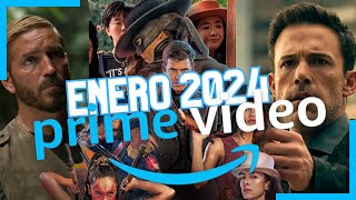 Estrenos Amazon Prime Video Enero 2024  POSTA BRO [upl. by Anerev]