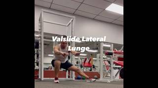 Valslide Lateral Lunge trainlikethepros [upl. by Ibmab]