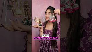 VIRAL Earrings Holder😍 AMAZON Finds shorts youtubeshorts [upl. by Revilo]