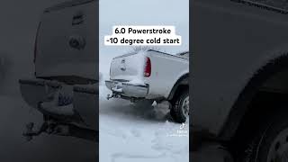 60 Powerstroke cold start [upl. by Odanref210]