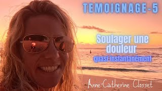 Témoignage 5  poignet douloureux efficacité immédiate [upl. by Fairweather554]