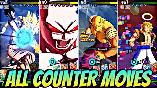 CHARACTERS WHO CAN COUNTER MOVES 🔥 IN DRAGON BALL LEGENDS [upl. by Telrahc]