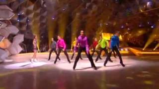 Dancing On Ice 2010  Professional Boys Week 2 [upl. by Nnyloj]