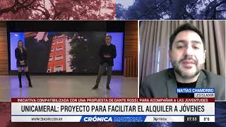 UNICAMERAL PROYECTO PARA FACILITAR EL ALQUILER A JÓVENES [upl. by Spindell109]