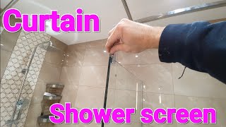 Shower screen curtains amp bathroom accessories installations Akcesoria łazienkowe [upl. by Nohsal]