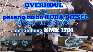 OVERHOUL Kuda diesel upgrade turbo  install 4d56 engine turbo [upl. by Nataniel]