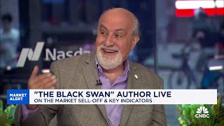 The Black Swan author Nassim Taleb on bitcoin Not a hedge against your assets melting [upl. by Licha]