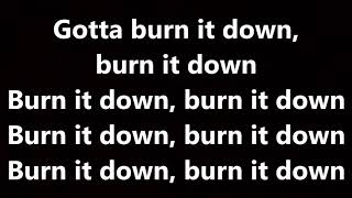 skillet  burn it down lyrics [upl. by Diantha]