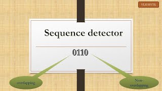 Sequence detector 0110 [upl. by Yesnyl]