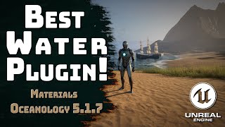 Best Unreal Engine 5 Water Plugin Oceanology 517Setting up Materials Pt 3 [upl. by Adlesirk]