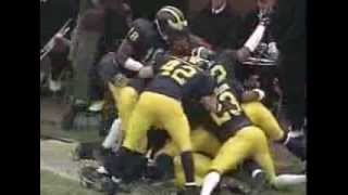 1997 Big Ten Football Greatest MomentCharles Woodson 77 Yard Punt Return Against Ohio State [upl. by Karia996]