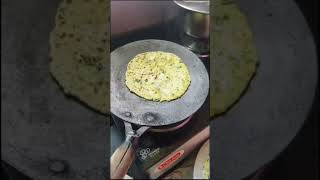 Mathi ka Paratha food maharastra cookingshorts recipe marathimuli homemade [upl. by Breech]