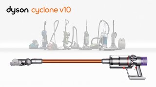 The Dyson Cyclone V10™ cordless vacuum Fullsize suction Without the cord [upl. by Anaihr]