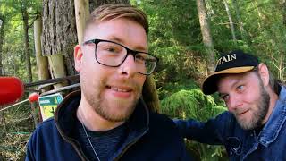 Go Ape Dalby forest Treetop Challenge With Anthony 2021 [upl. by Vassili]