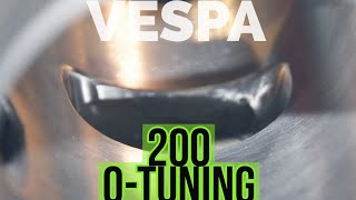 VESPA 200cc OTUNING light  FMPSolid PASSion [upl. by Olia]