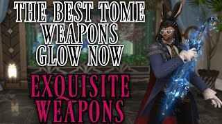 i665 Glowing Tomestone Upgrades  Exquisite Weapons FFXIV Patch 651 [upl. by Naujid]