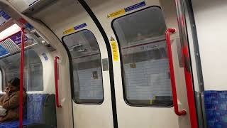 London Underground Central Line Ride Bank to Chancery Lane 20 December 2022 [upl. by Mingche]