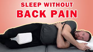 The Best Sleeping Positions For Lower Back Pain [upl. by Lahcim]