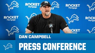 Dan Campbell Press Conference  September 6 2024 [upl. by Eilrebmik54]