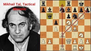 The Monster Tal  Mikhail Tal vs Anthony Miles [upl. by Dody]