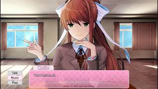 Will Monika ever get tired of you DDLC Monika After Story [upl. by Pasadis]